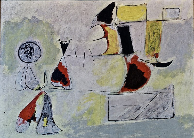 Abstract painting by Arshile Gorky